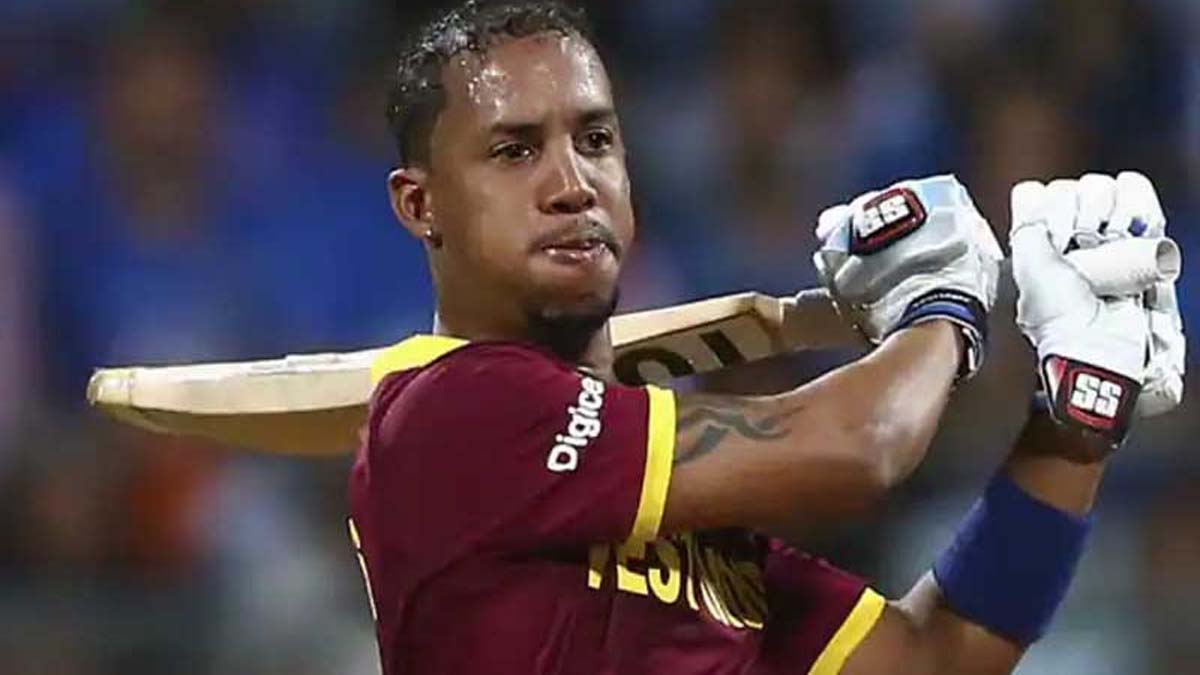 West Indies batsman Lendl Simmons