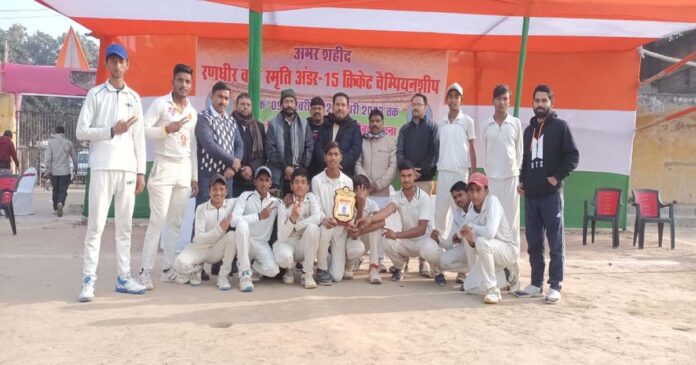 Randhir Verma Under-15 Cricket