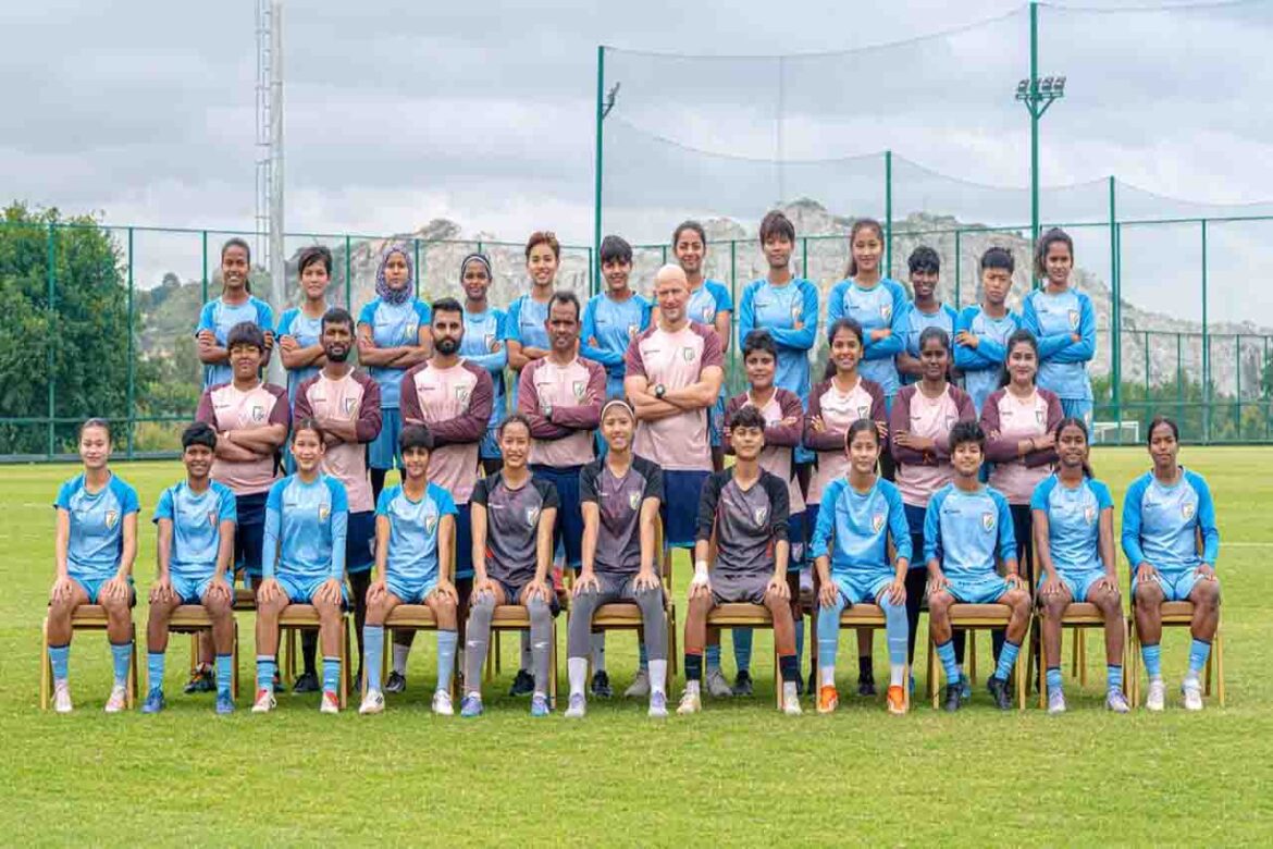 भारतीय अंडर-20 महिला फुटबॉल टीम एएफसी एशियन कप क्वालिफायर 2026 के लिए रवाना