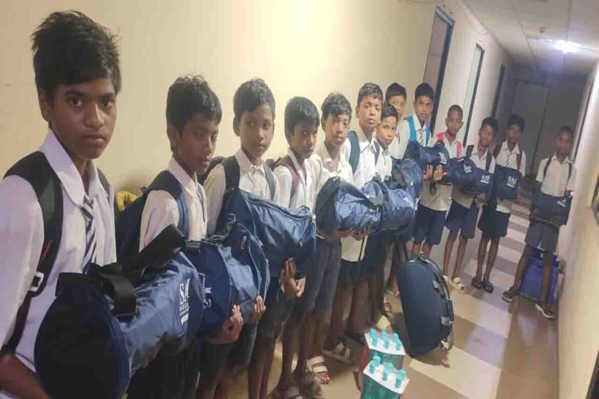 BIT मेसरा में आयोजित लिटिल चैंप फुटबॉल प्रतियोगिता में भाग लेने पहुंचे झारखंड के 576 बालक व बालिका खिलाड़ी।