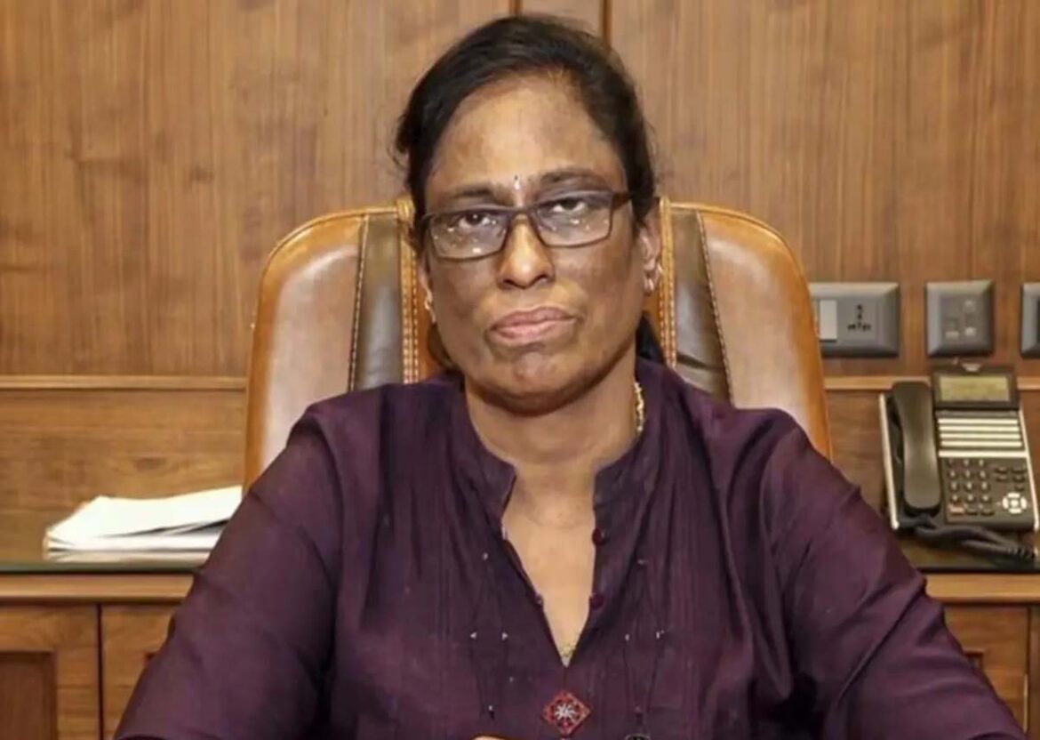 भारतीय ओलंपिक संघ की बैठक में 2030 कॉमनवेल्थ गेम्स की मेज़बानी को मंजूरी देते हुए पी.टी. उषा