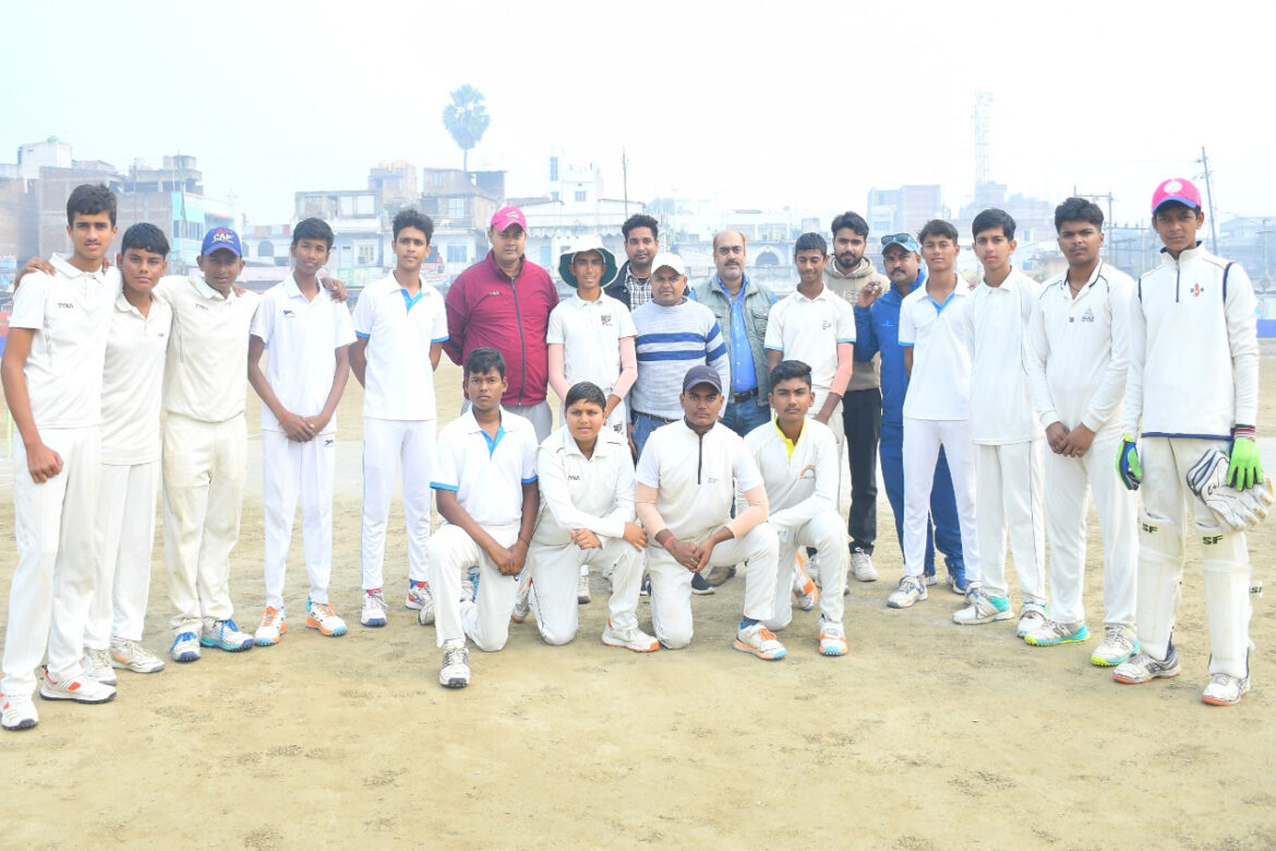 बिहार अंतर प्रमंडल अंडर-14 क्रिकेट में तिरहुत और दरभंगा टीम का खेल प्रदर्शन